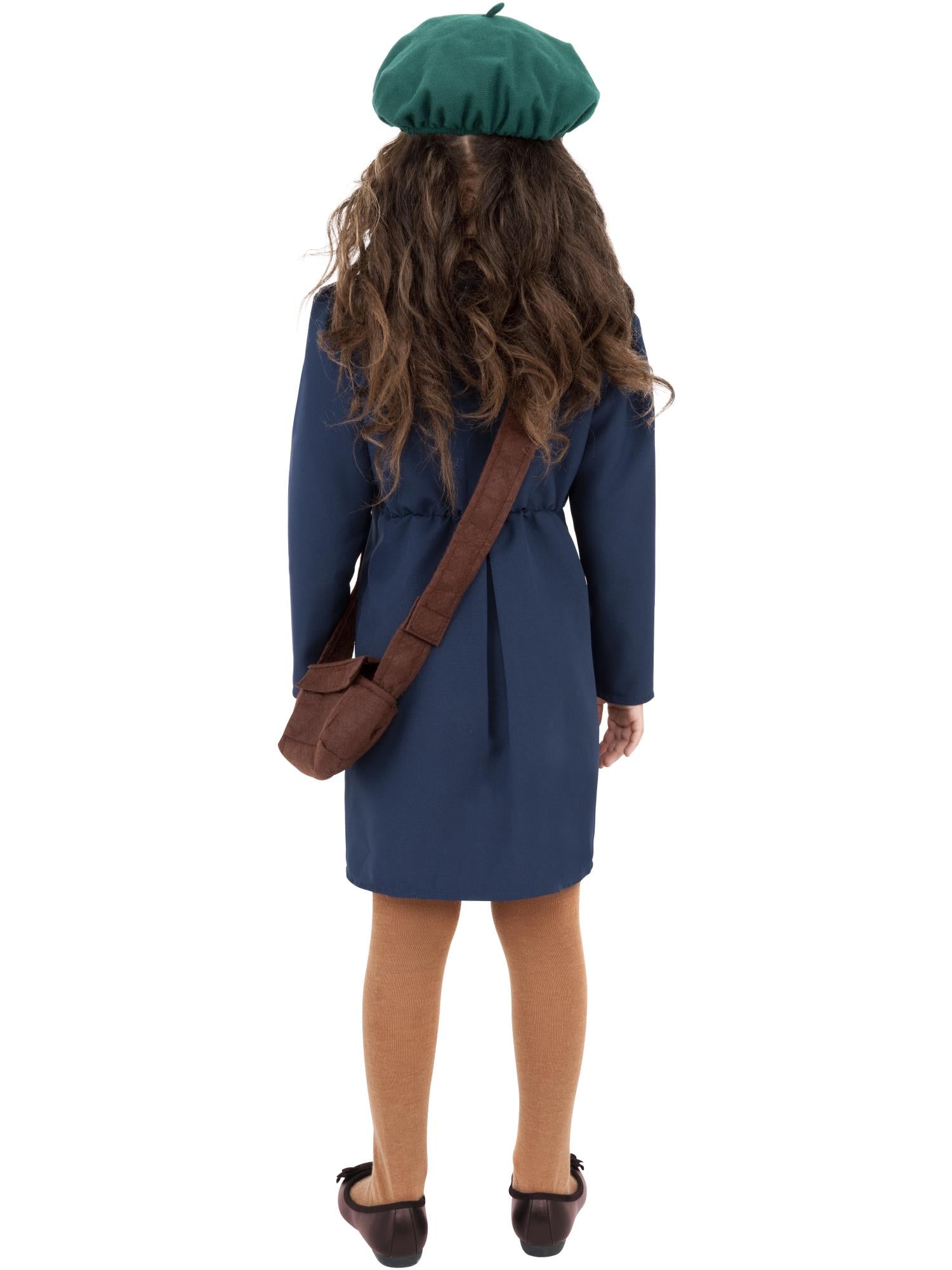 WORLD WAR II EVACUEE GIRL COSTUME, CHILD - Image 3