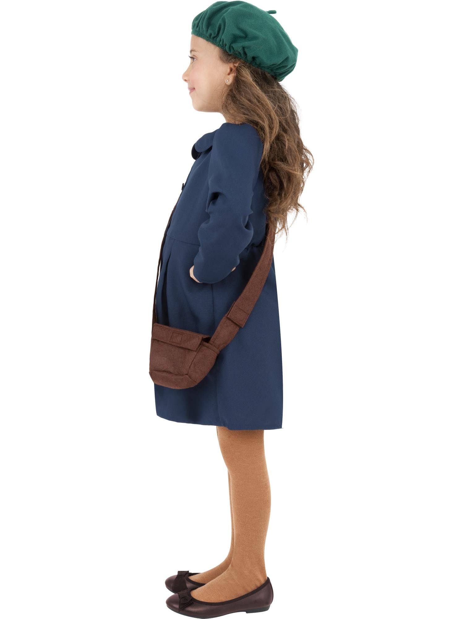 WORLD WAR II EVACUEE GIRL COSTUME, CHILD - Image 2