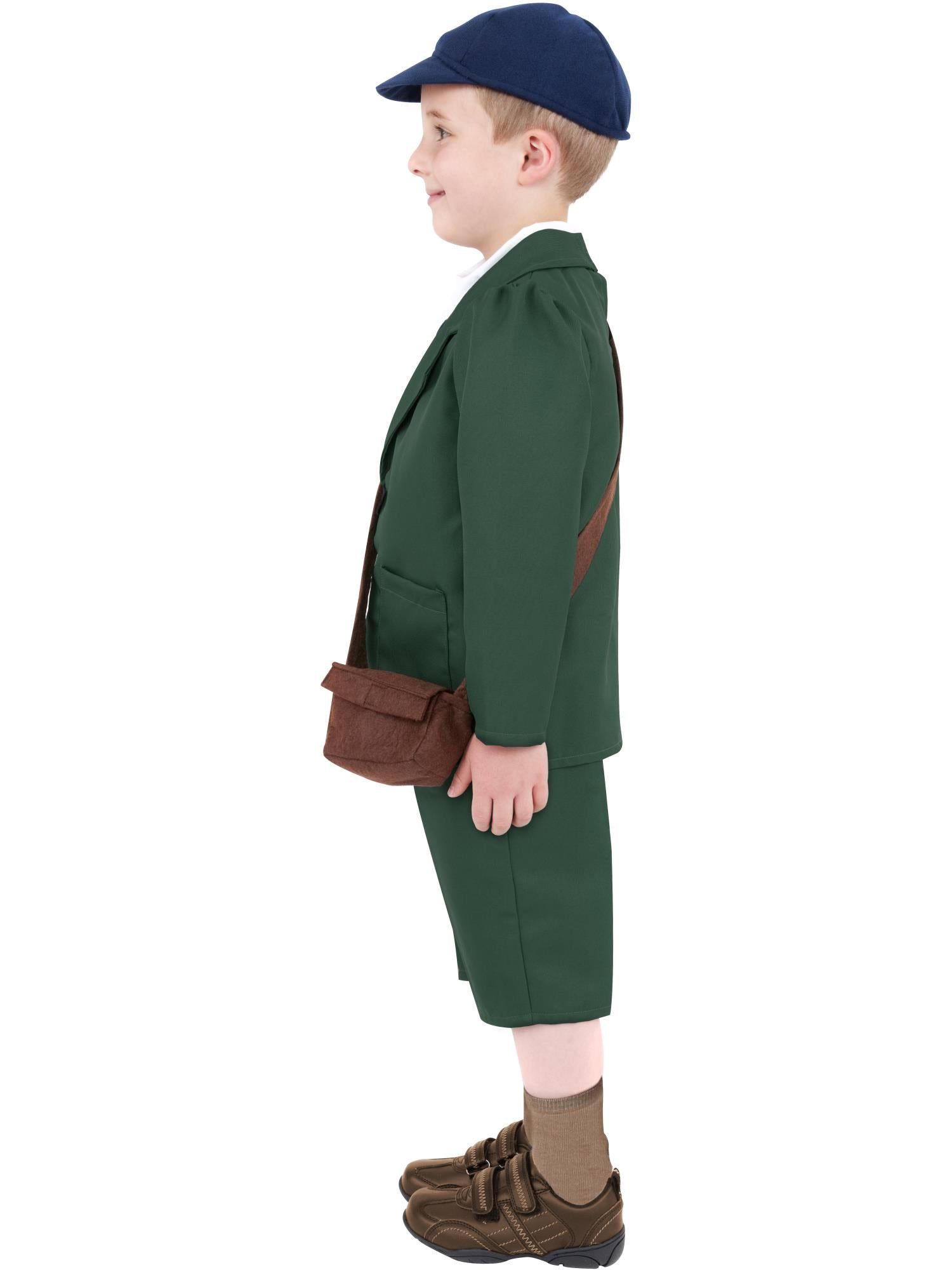 WORLD WAR II EVACUEE BOY COSTUME, CHILD - Image 2