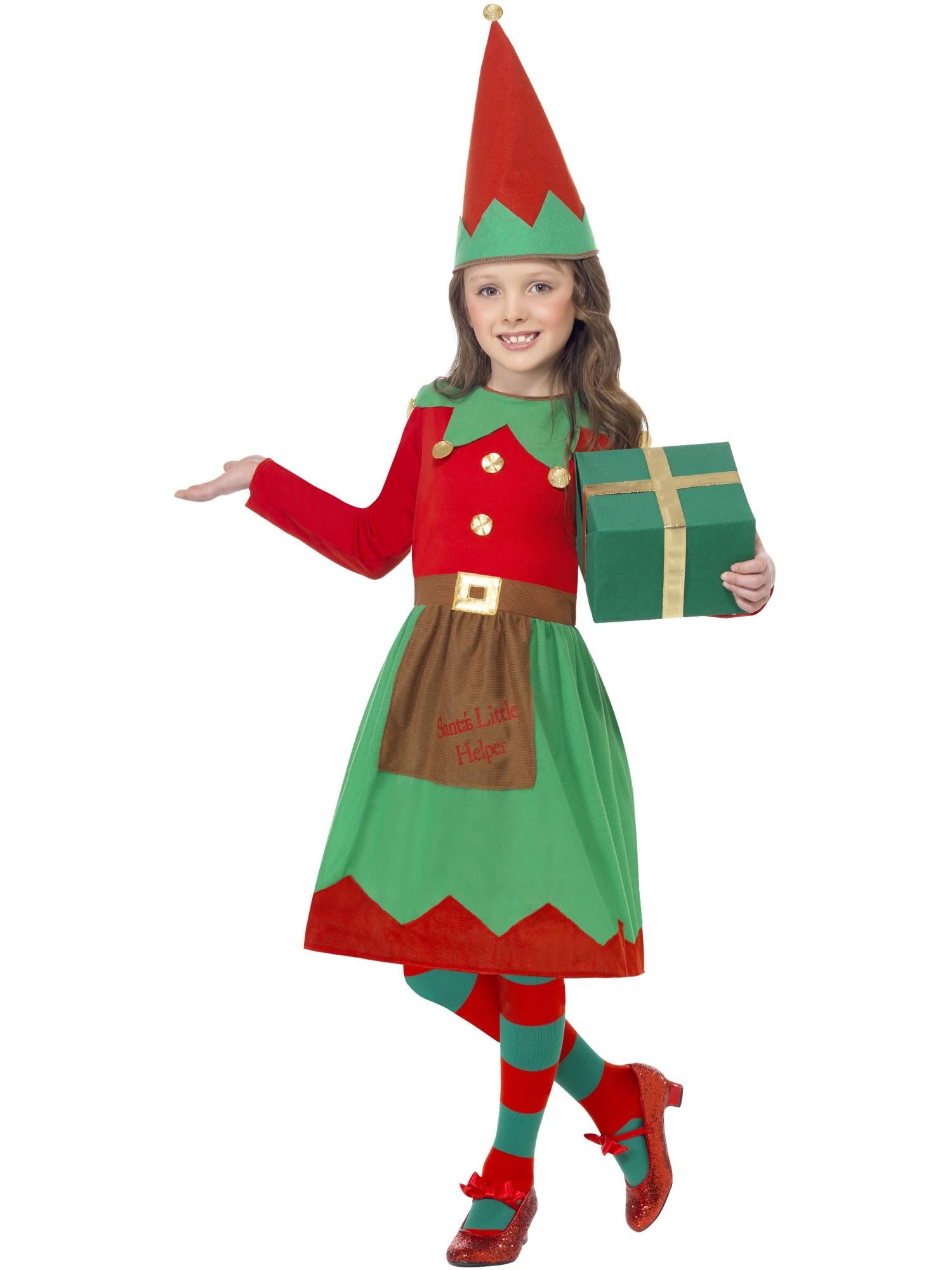 SANTA'S LITTLE HELPER COSTUME, CHILD