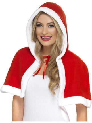 MISS CLAUS MINI CAPE, ADULT
