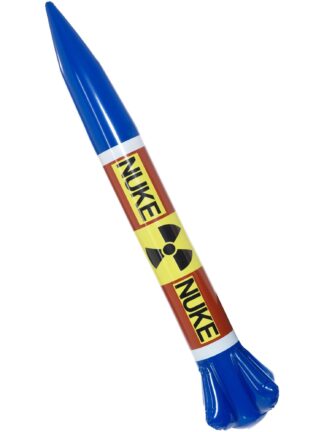 INFLATABLE NUCLEAR MISSILE PROP