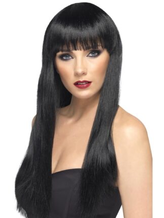 BEAUTY WIG, BLACK - ADULT