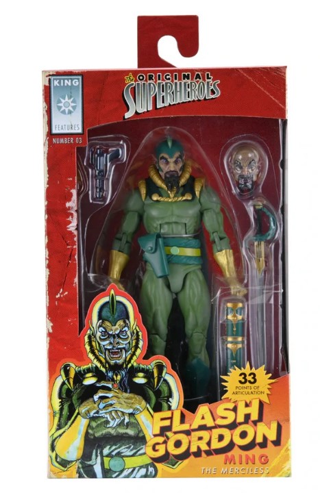 FLASH GORDON - MING THE MERCILESS KING 7" ACTION FIGURE - Image 5