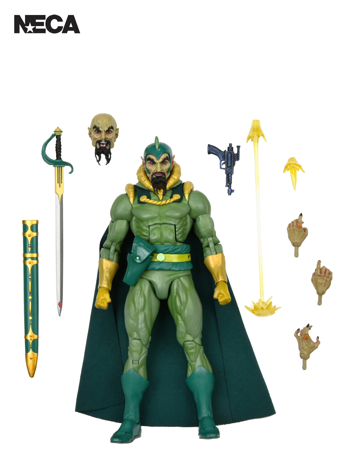 FLASH GORDON - MING THE MERCILESS KING 7" ACTION FIGURE