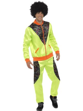 RETRO SHELL SUIT COSTUME, ADULT