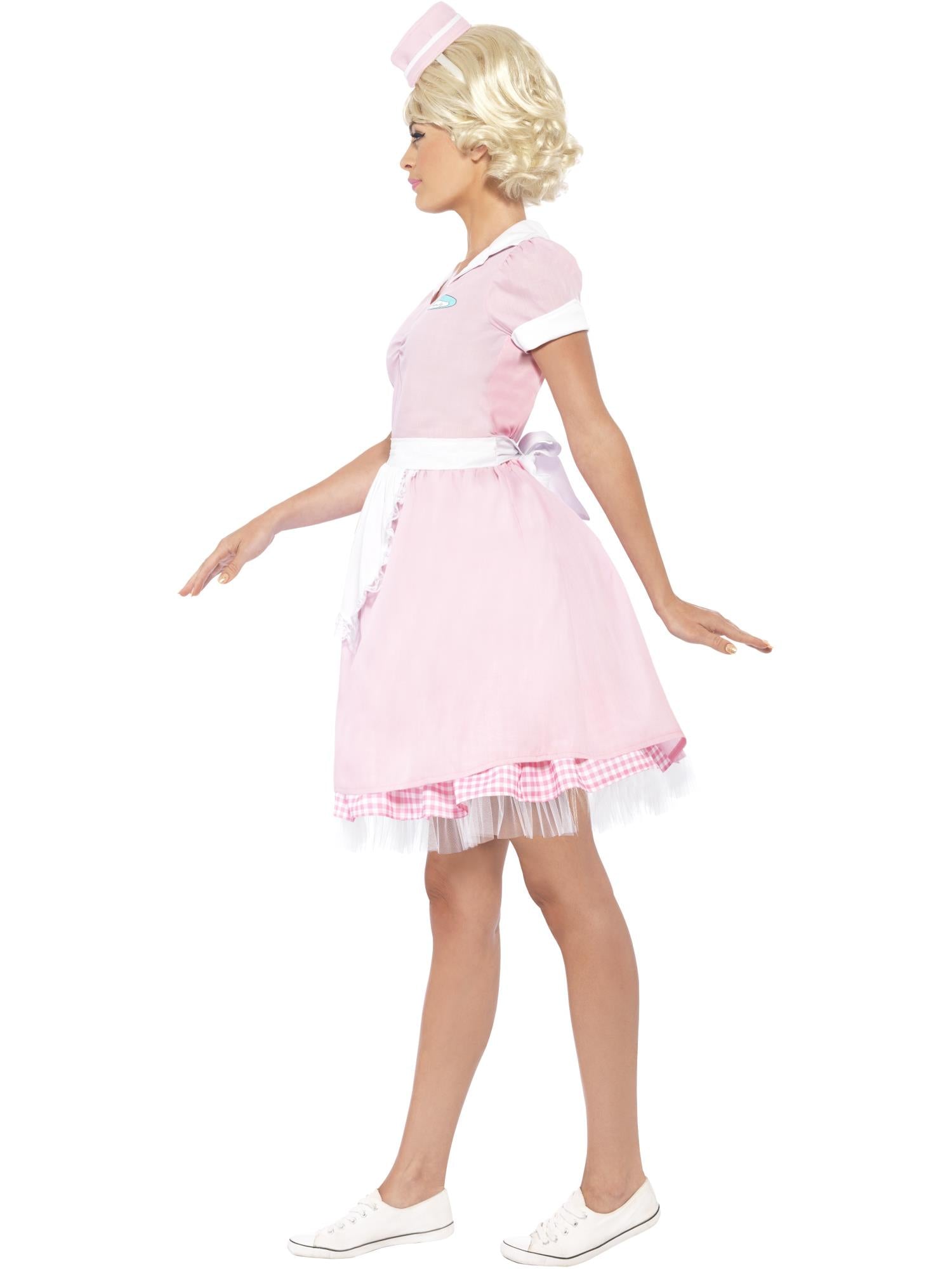 50S DINER GIRL COSTUME, ADULT - Image 2