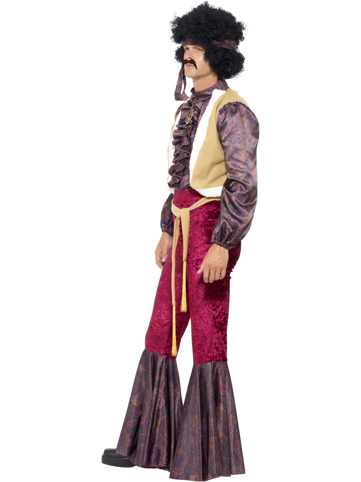 70S PSYCHEDELIC ROCKER COSTUME, ADULT - Image 2