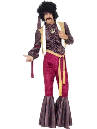 70S PSYCHEDELIC ROCKER COSTUME, ADULT