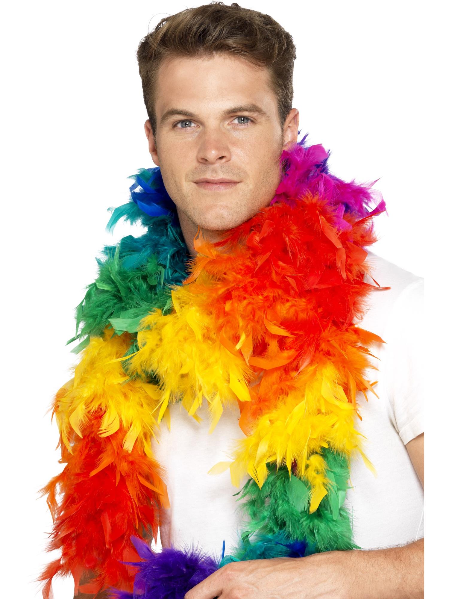 FEATHER BOA, RAINBOW - Image 2
