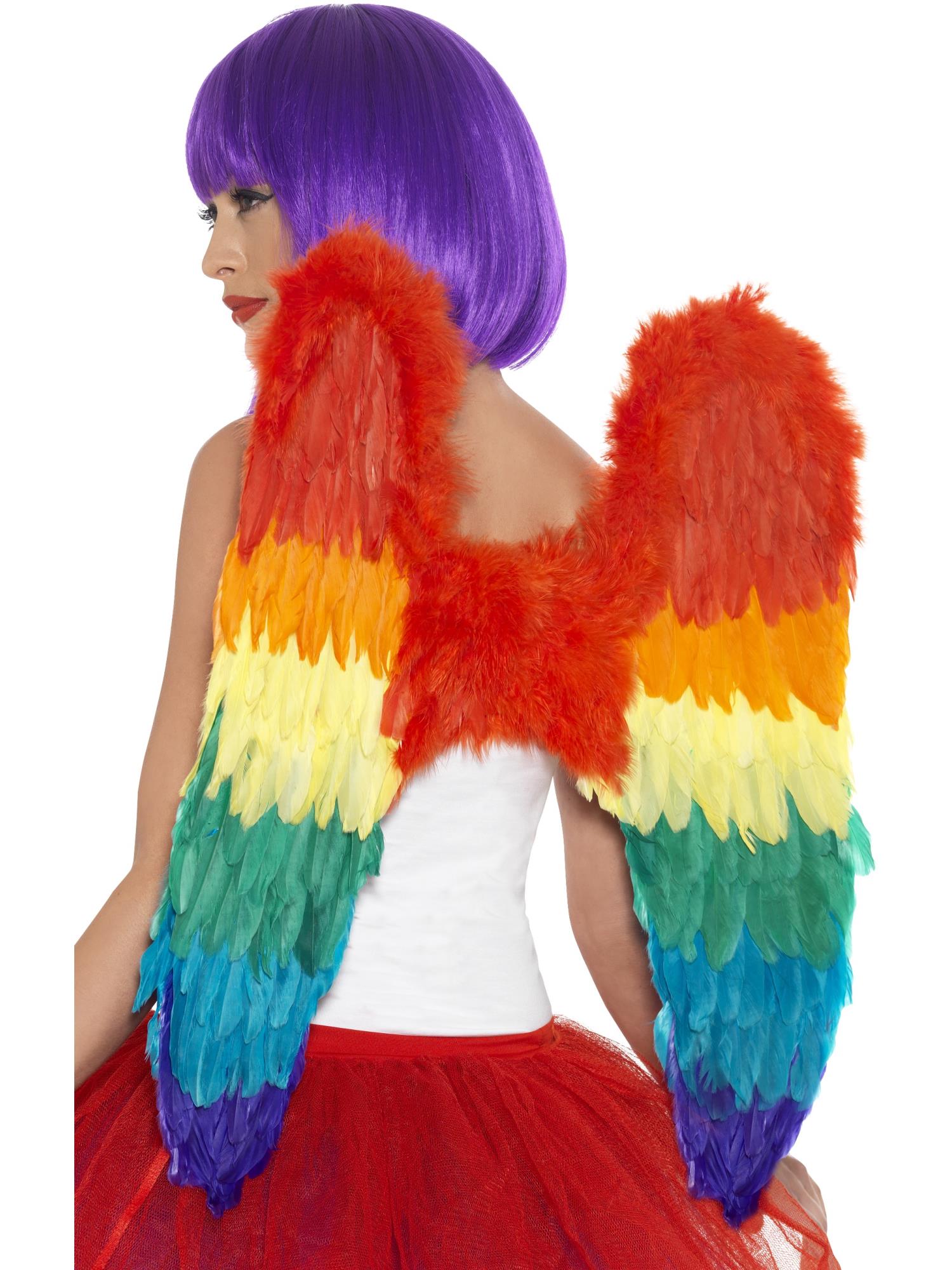 FEATHER RAINBOW WINGS, ADULT - Image 2
