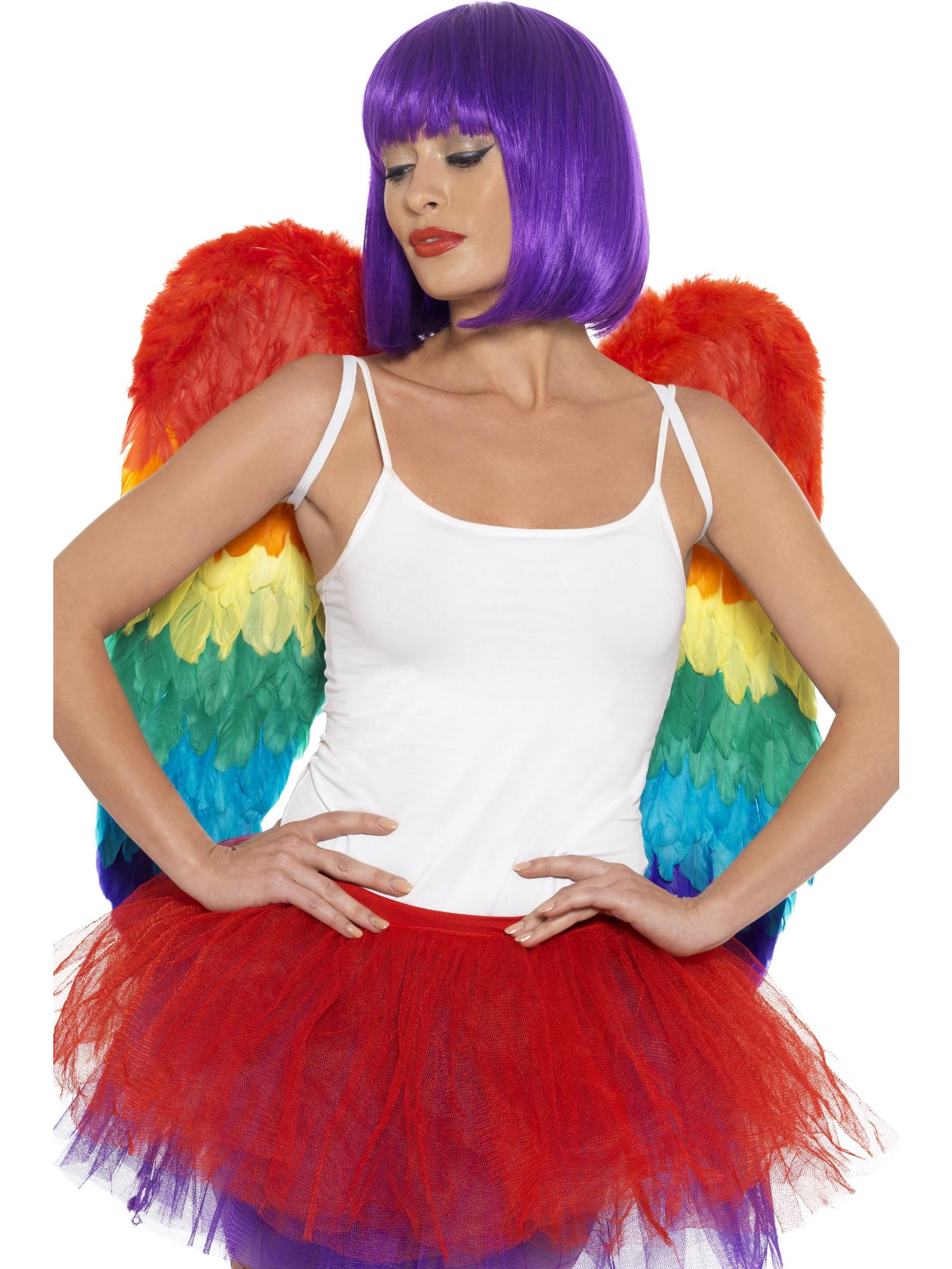 FEATHER RAINBOW WINGS, ADULT