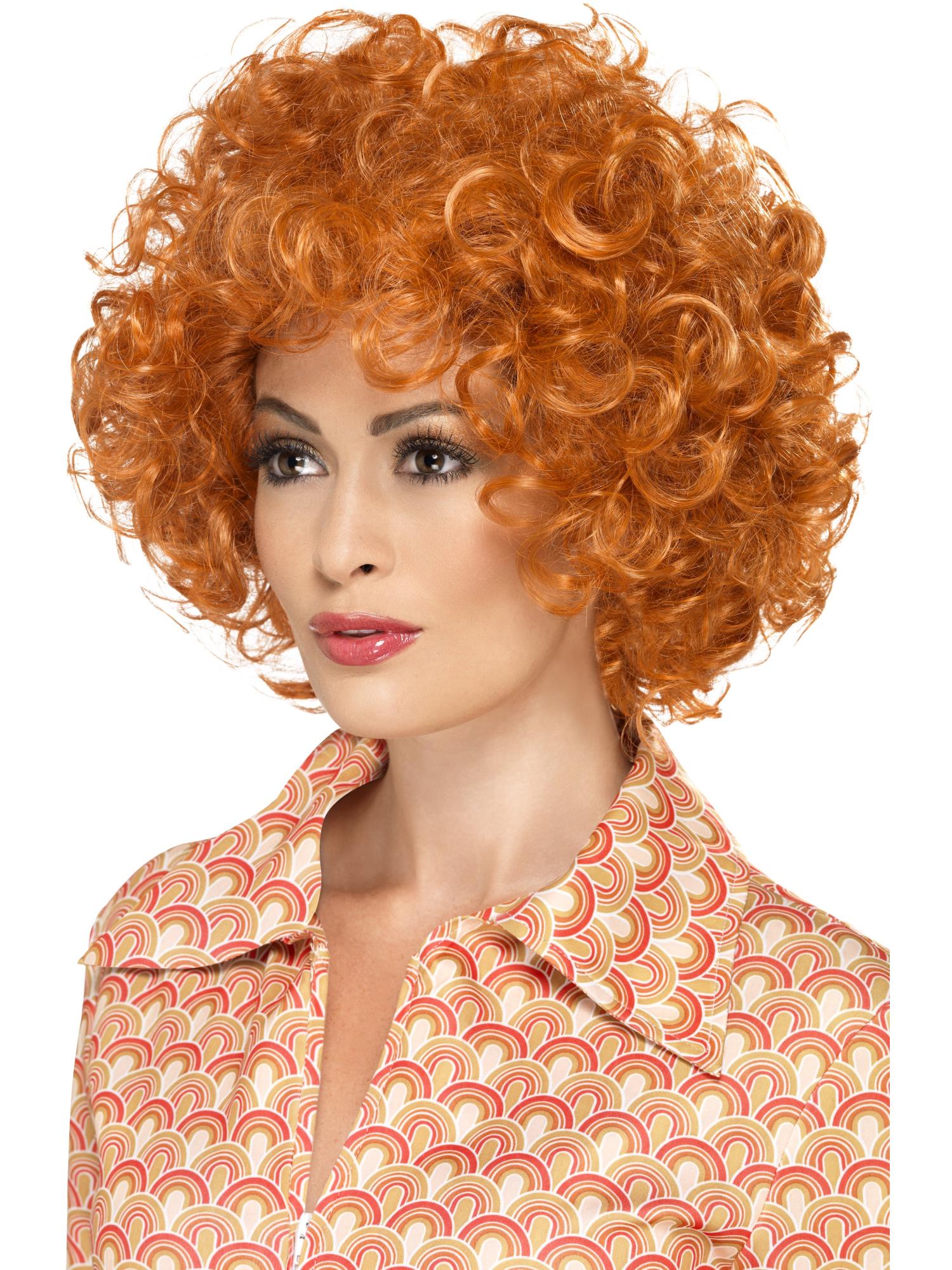 CURLY AFRO WIG, ADULT - Image 2