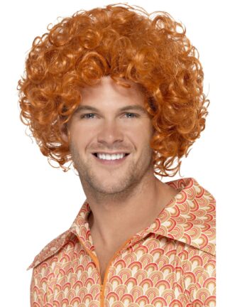 CURLY AFRO WIG, ADULT