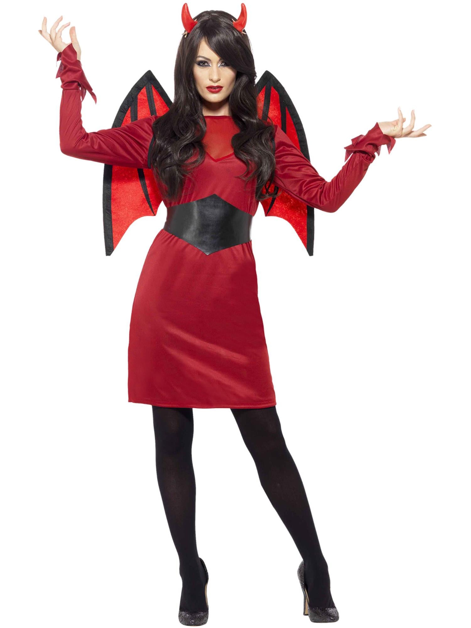 RED DEVIL COSTUME, ADULT - Image 4