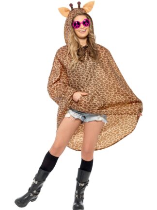 GIRAFFE PONCHO, ADULT