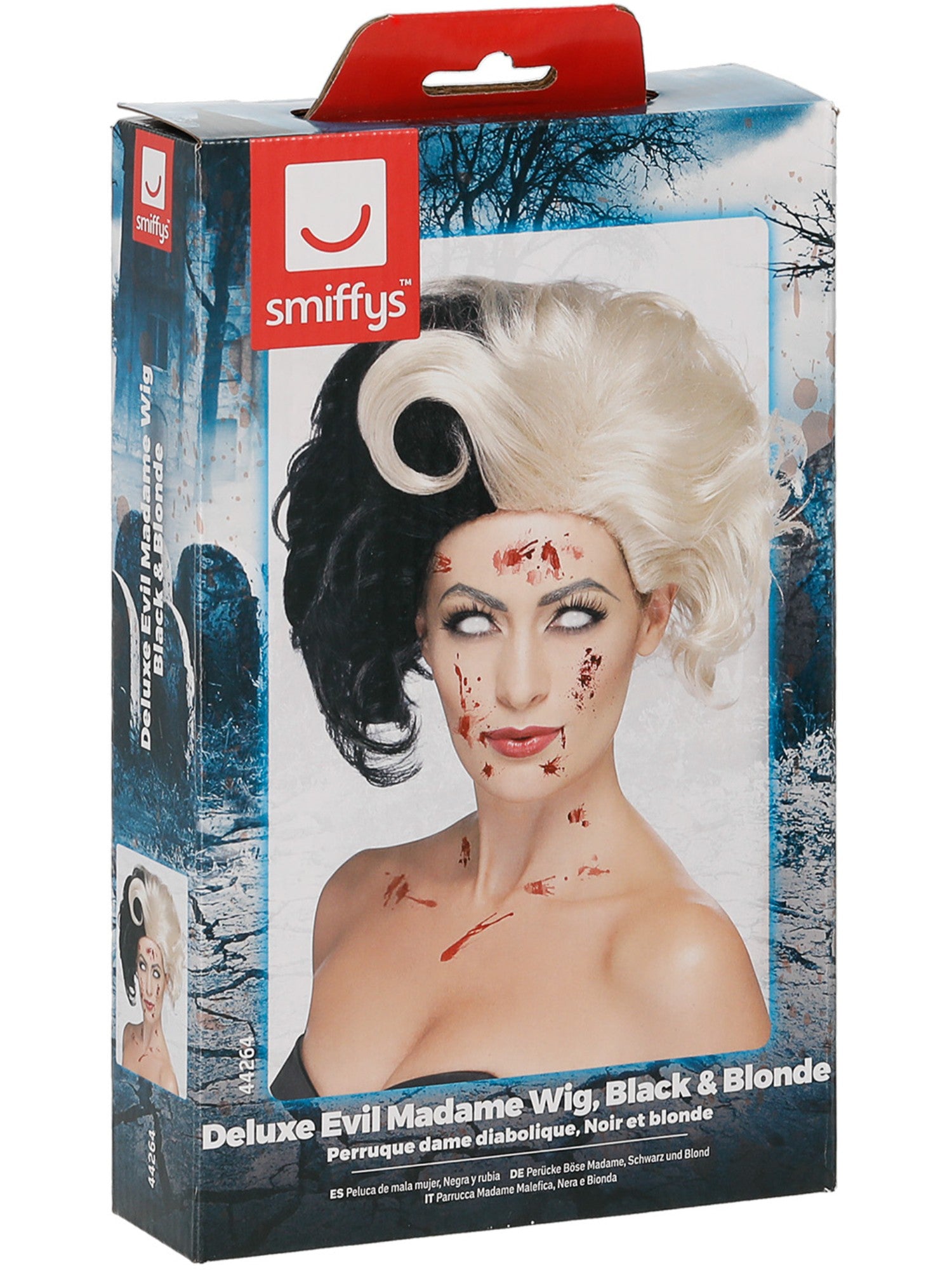 EVIL MADAME WIG, ADULT - Image 2