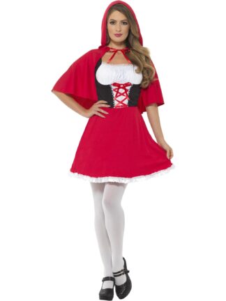 RED RIDING HOOD COSTUME, ADULT