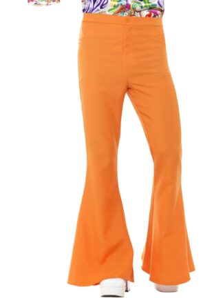 FLARED ORANGE TROUSERS, ADULT