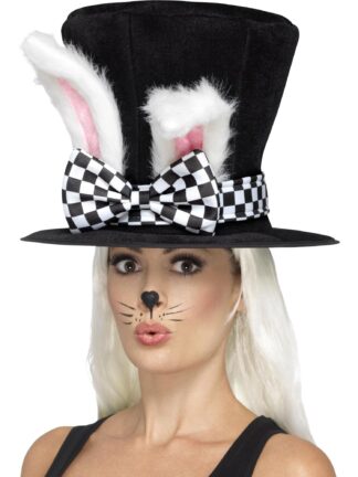 TEA PARTY MARCH HARE TOP HAT, ADULT
