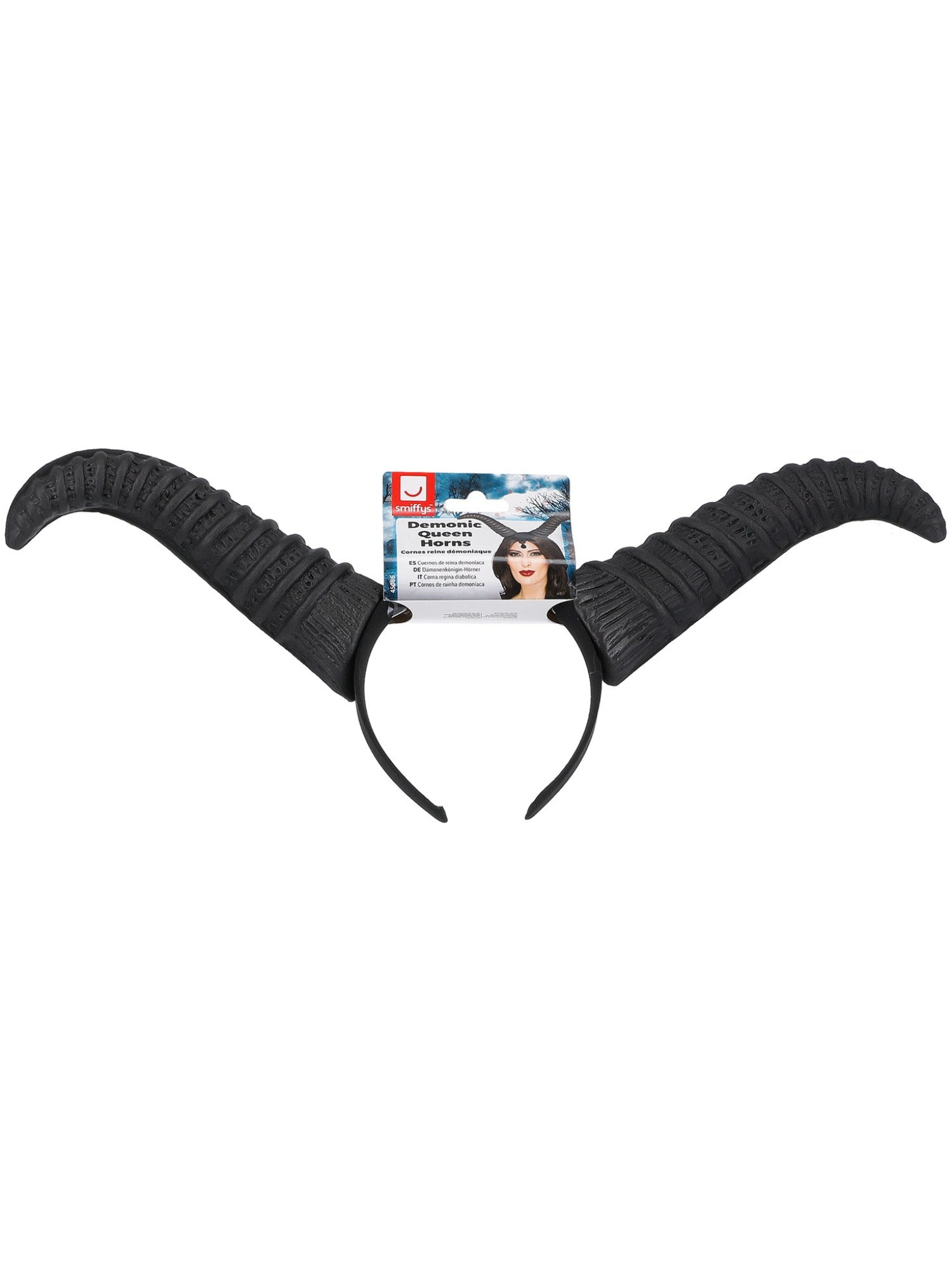 DEMONIC QUEEN HORNS, ADULT - Image 3