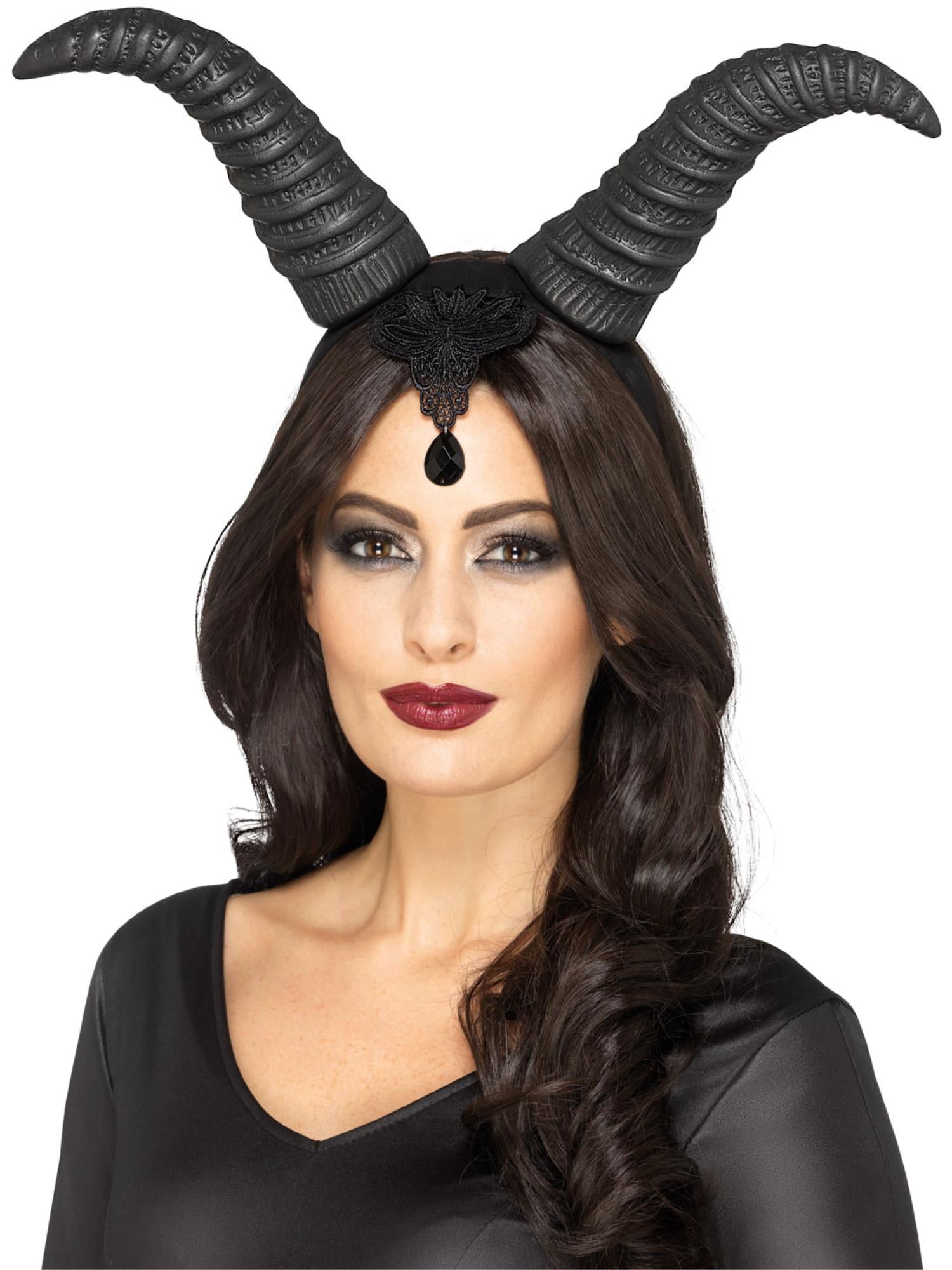 DEMONIC QUEEN HORNS, ADULT