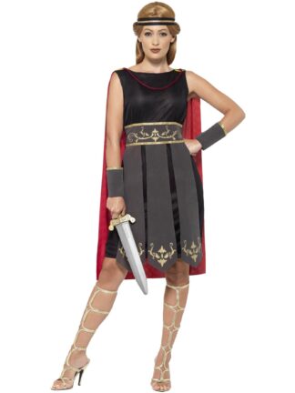 ROMAN WARRIOR LADY COSTUME, ADULT