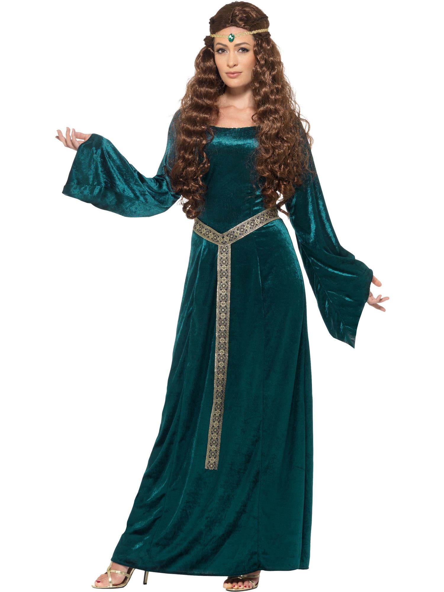 MEDIEVAL MAID COSTUME, ADULT - Image 4