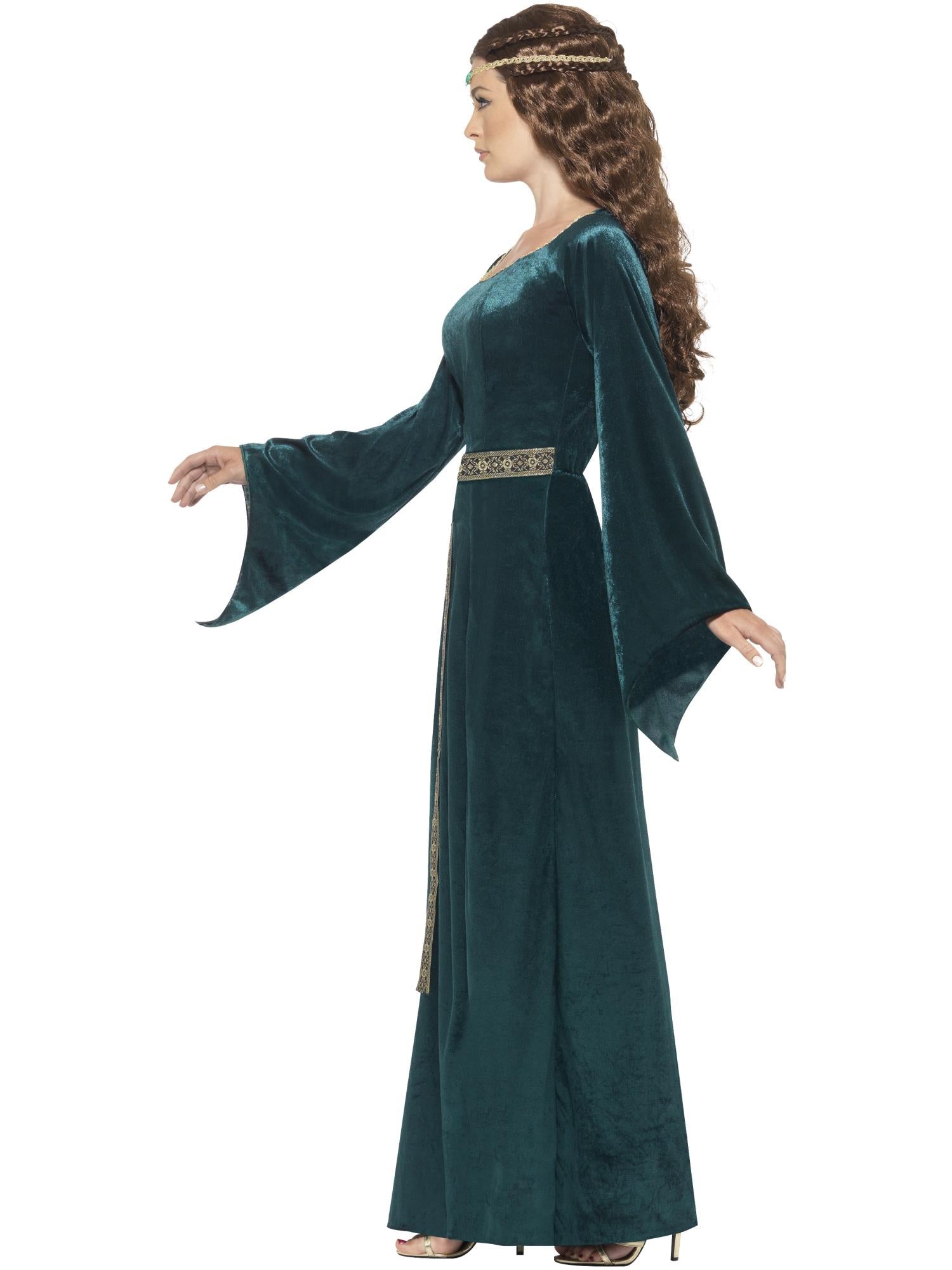 MEDIEVAL MAID COSTUME, ADULT - Image 2