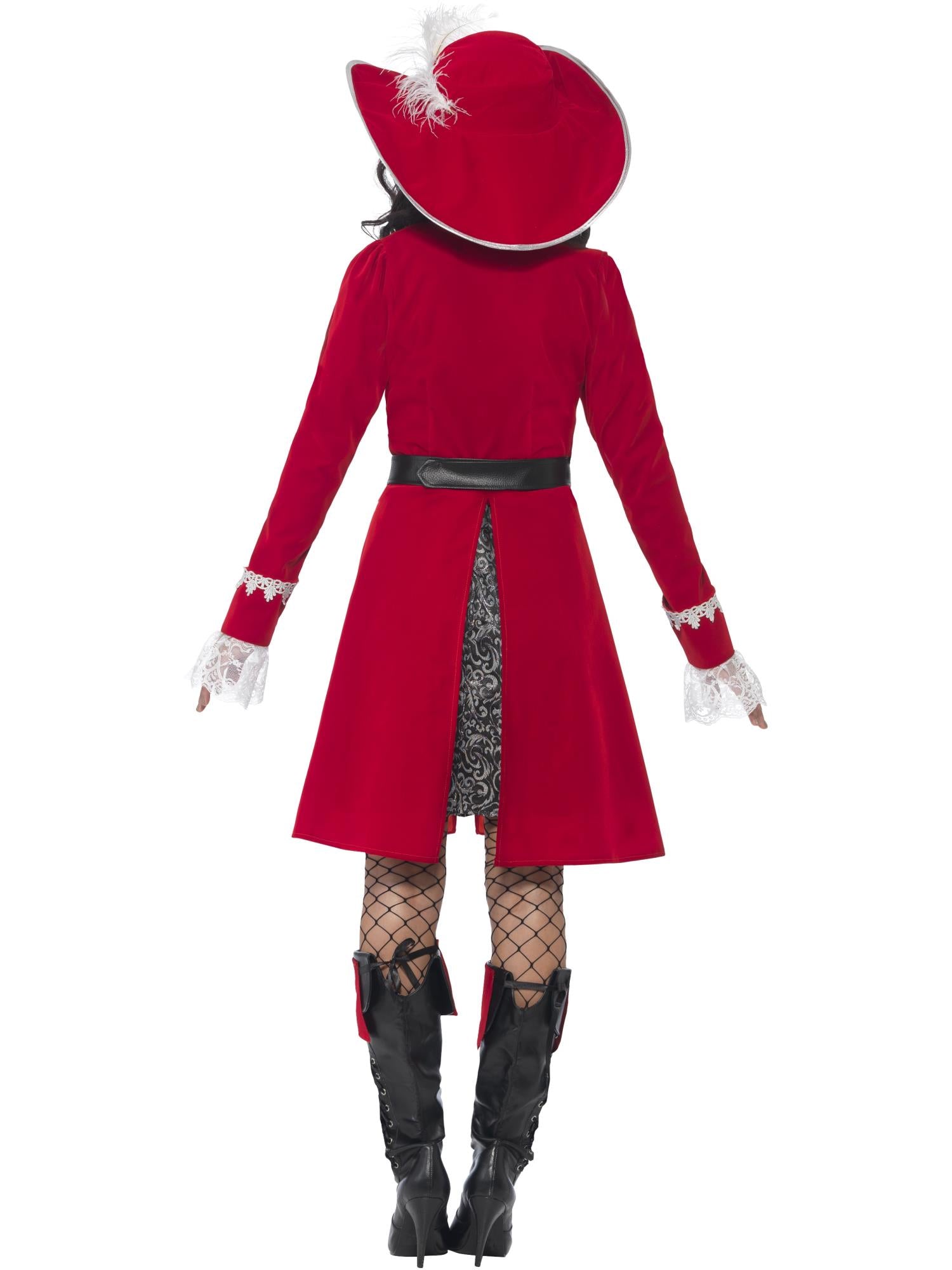 LADY CAPTAIN DELUXE COSTUME, ADULT - Image 3