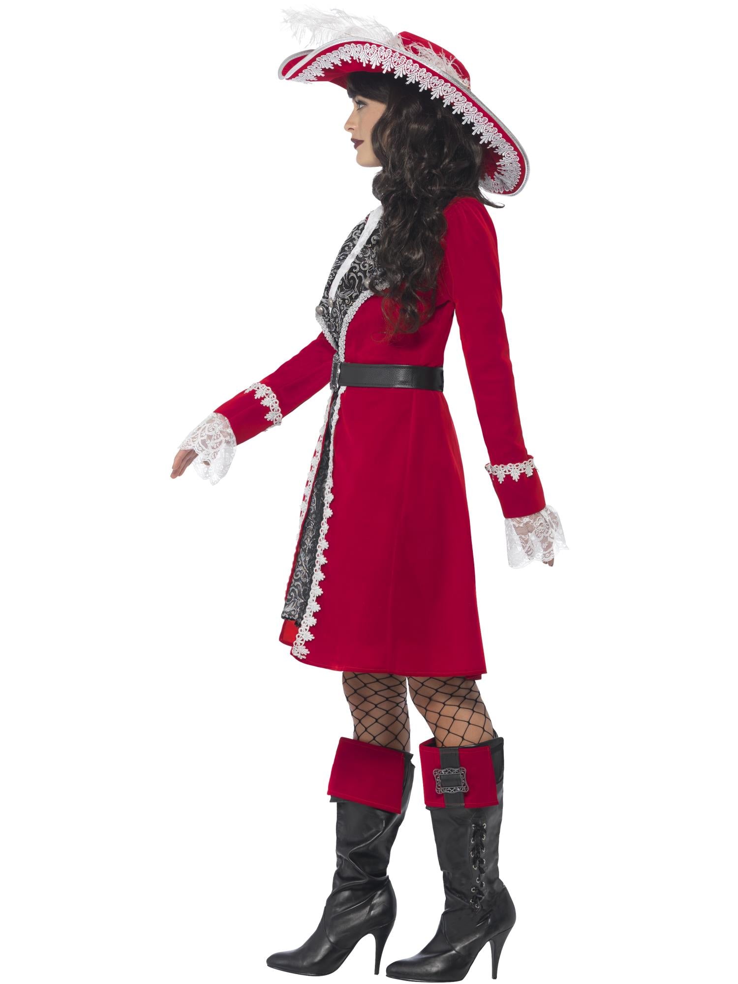 LADY CAPTAIN DELUXE COSTUME, ADULT - Image 2