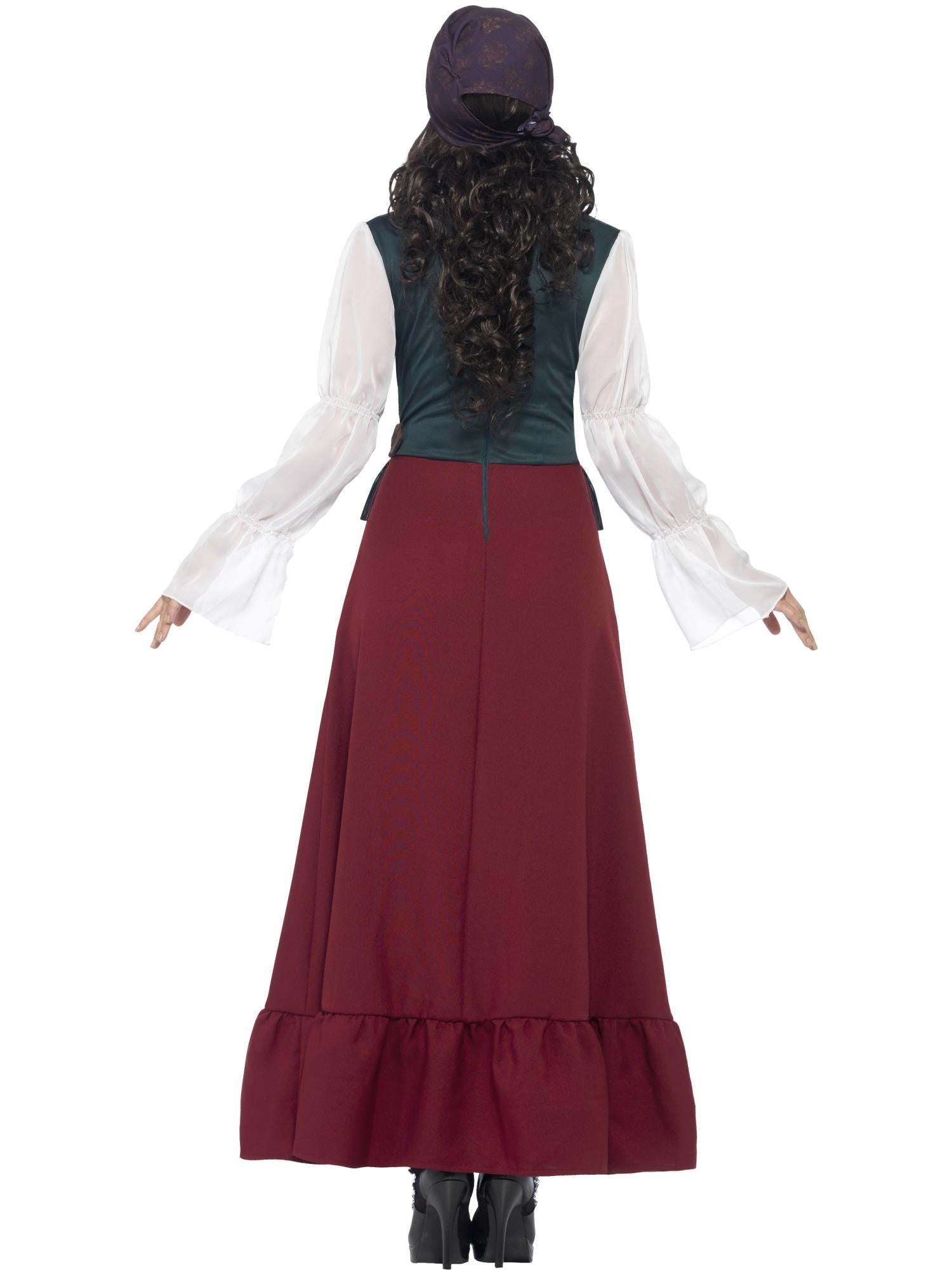 PIRATE BUCCANEER BEAUTY DELUXE COSTUME, ADULT - Image 3