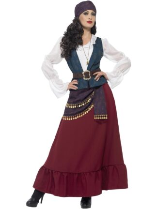 PIRATE BUCCANEER BEAUTY DELUXE COSTUME, ADULT