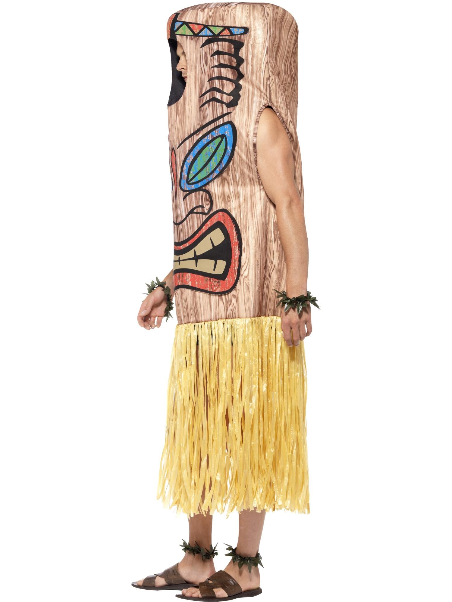 TIKI TOTEM HAWAIIAN COSTUME, ADULT - Image 2