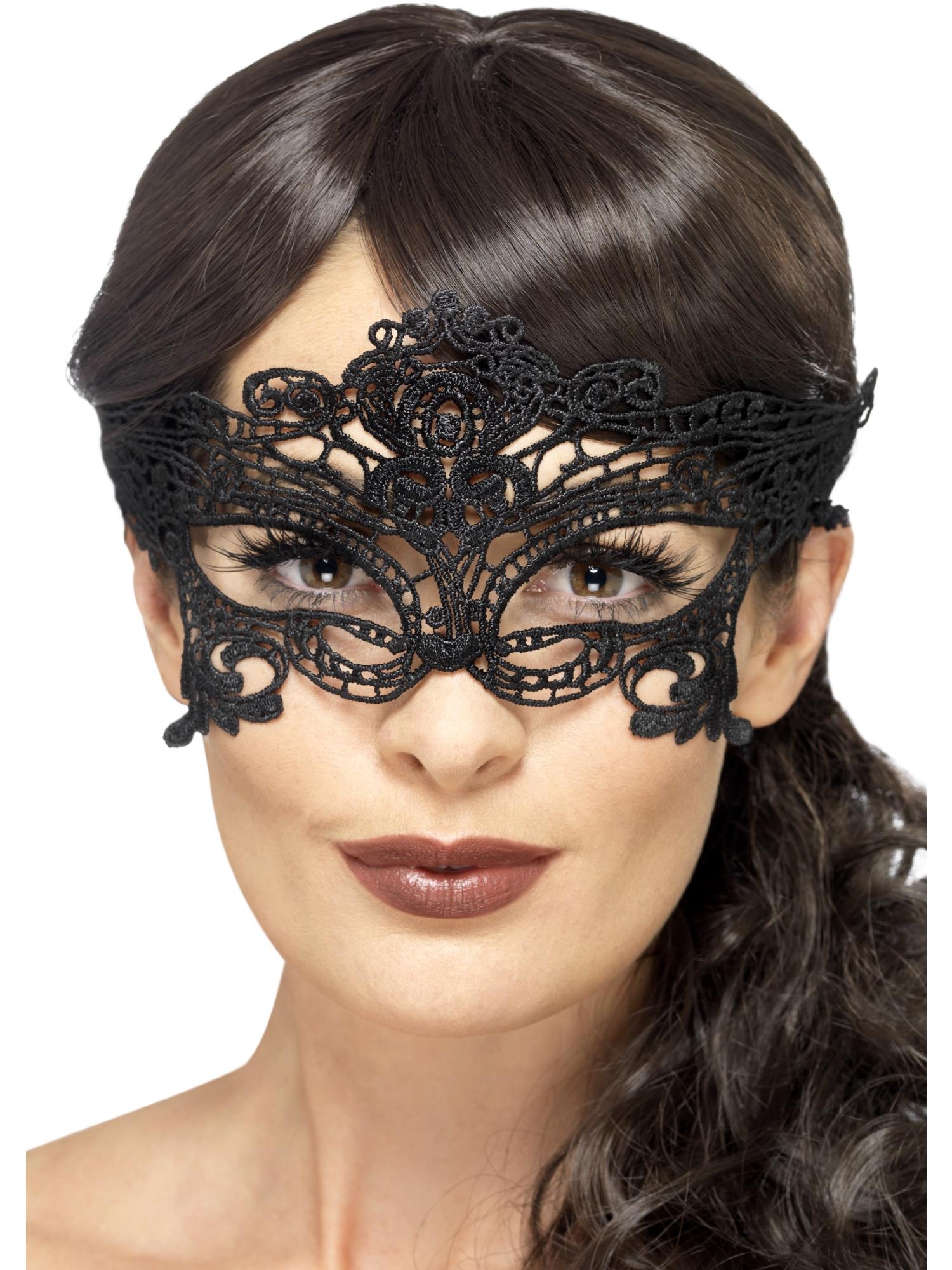 FILIGREE LACE HEART EYEMASK, ADULT