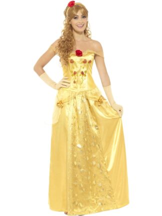 GOLDEN PRINCESS COSTUME, ADULT