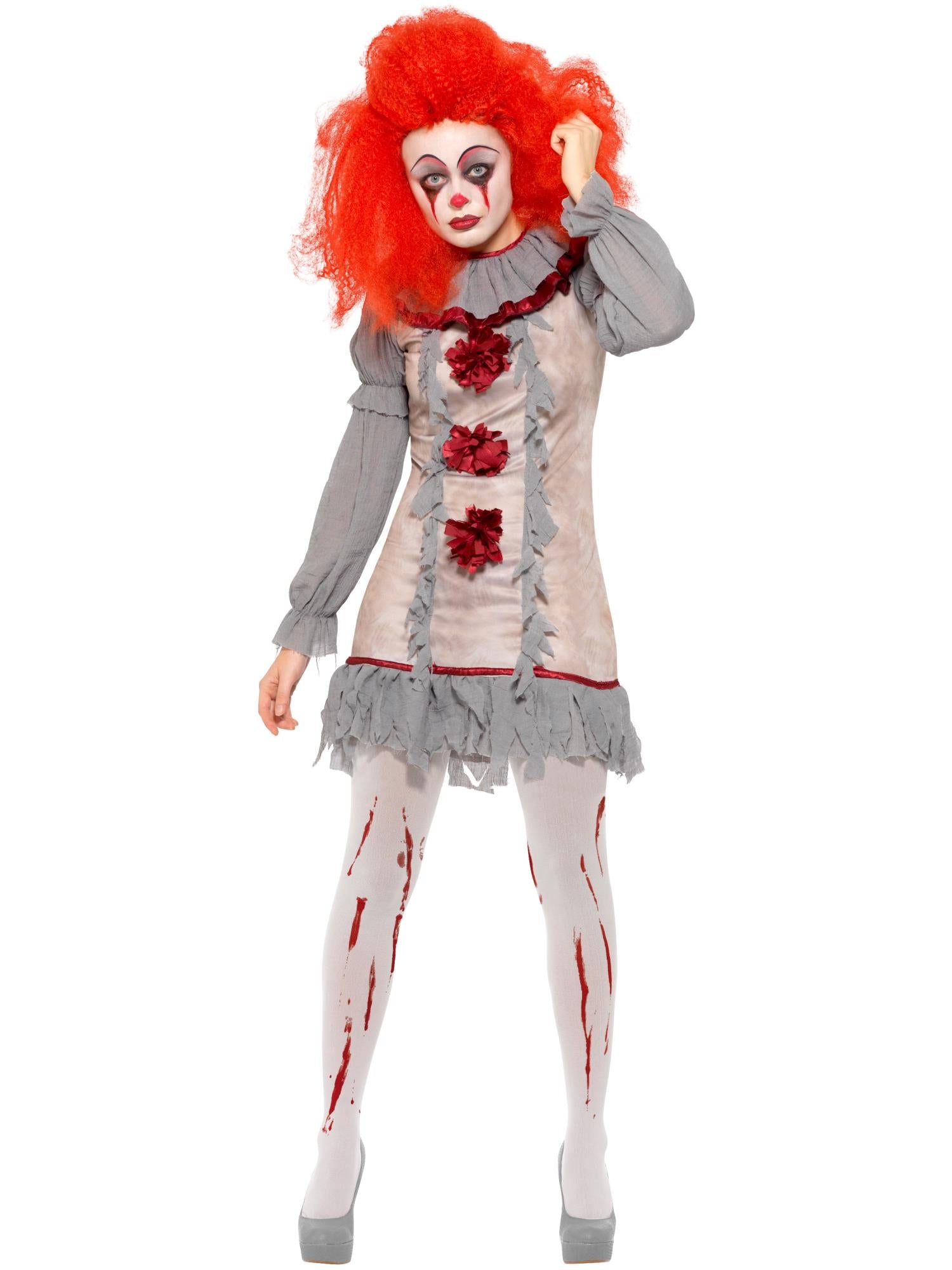 CLOWN LADY COSTUME, ADULT - Image 4