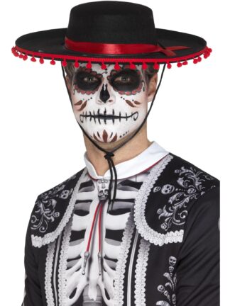 DAY OF THE DEAD SENOR HAT, ADULT