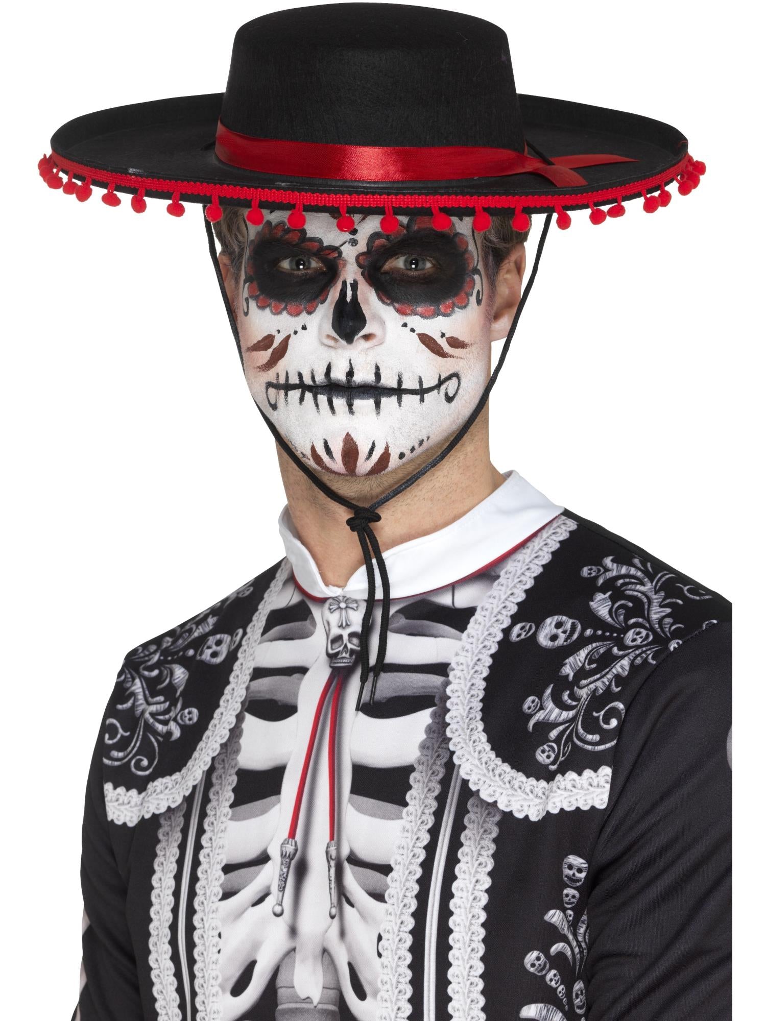 DAY OF THE DEAD SENOR HAT, ADULT