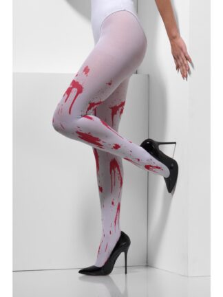TIGHTS WITH BLOOD SPLATTER, ADULT