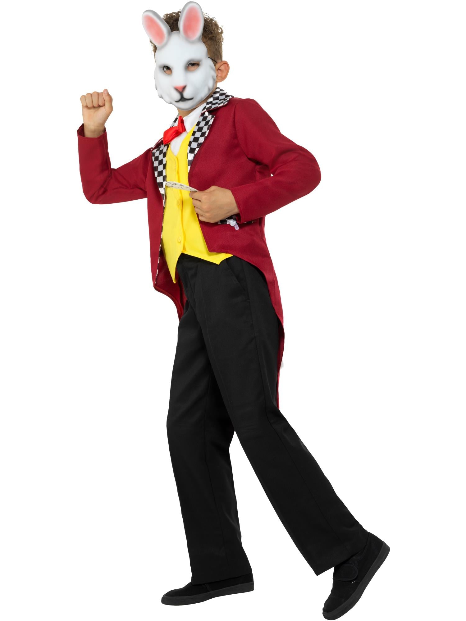MR WHITE RABBIT COSTUME, CHILD - Image 2