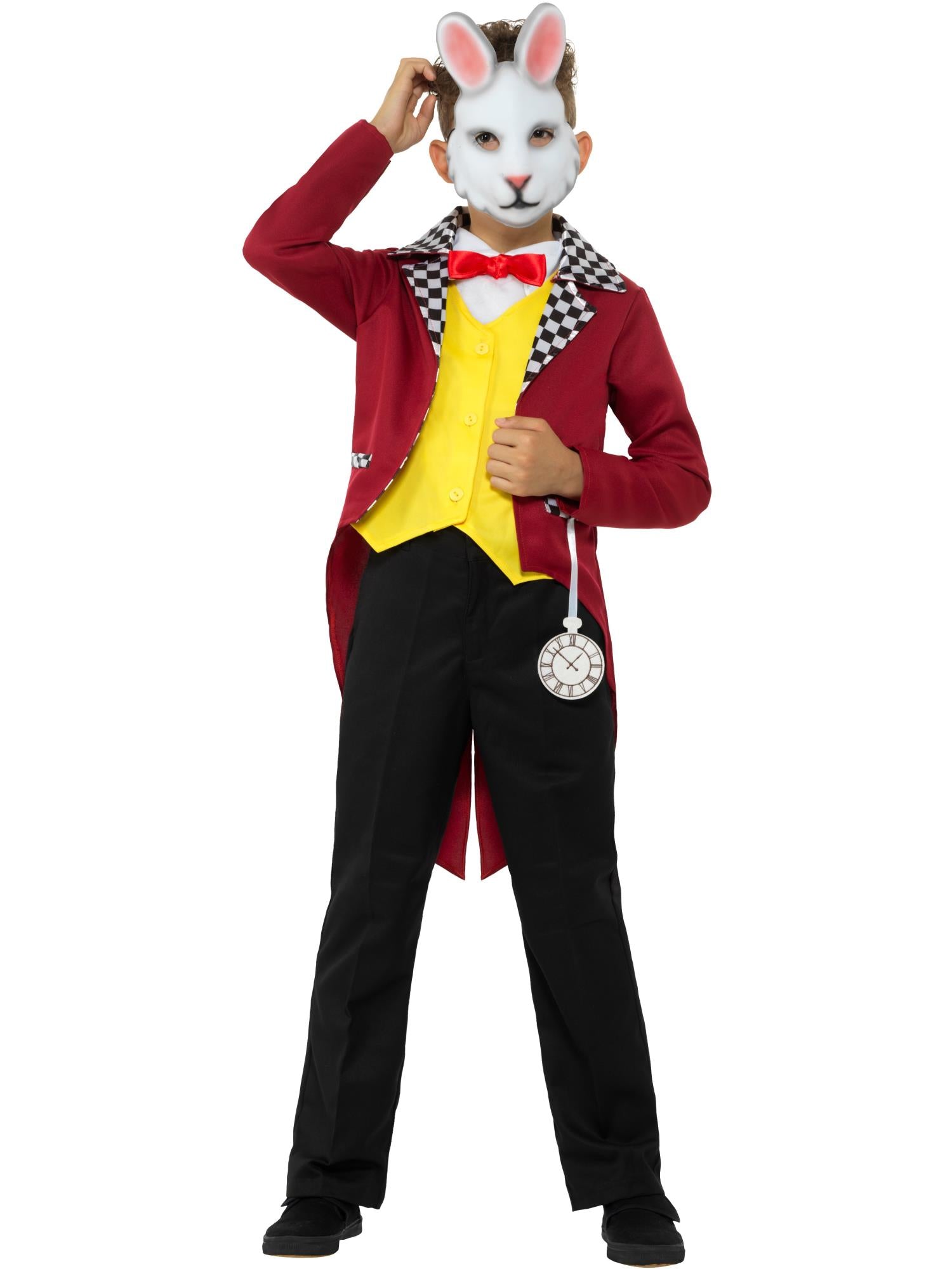 MR WHITE RABBIT COSTUME, CHILD