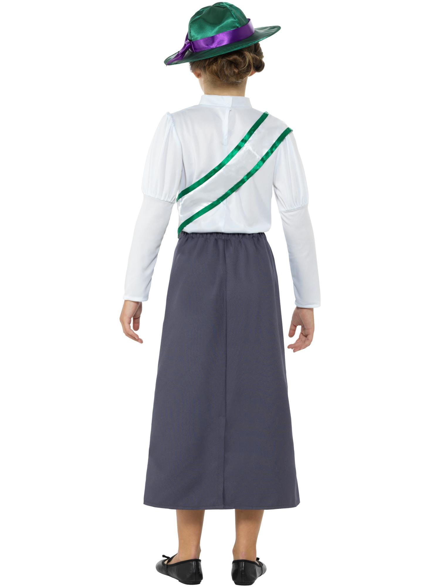 VICTORIAN SUFFRAGETTE COSTUME, CHILD - Image 3