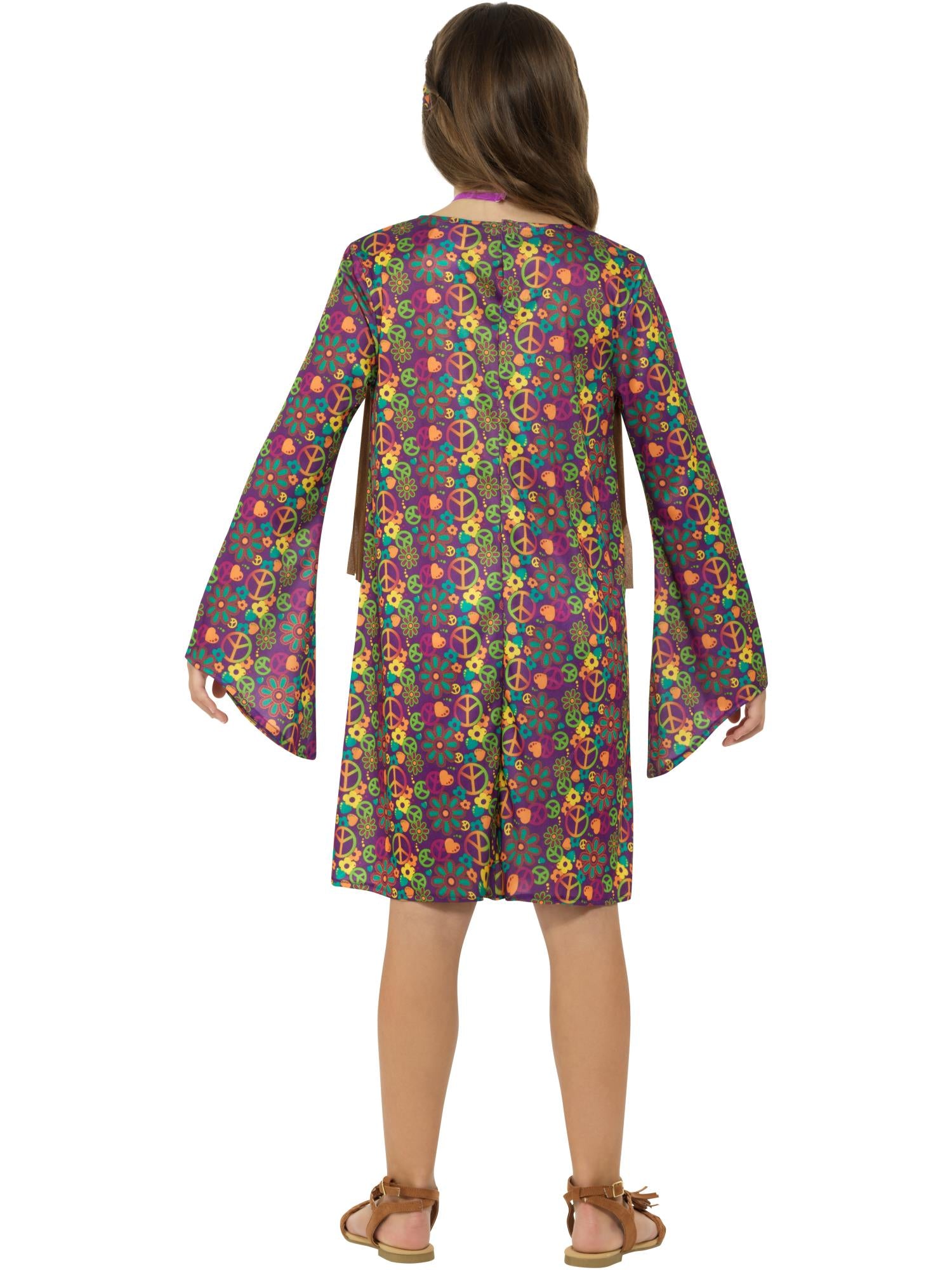 HIPPIE GIRL COSTUME, CHILD - Image 3