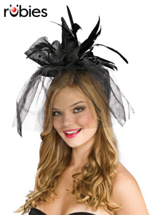 WITCH HAT - BLACK MINI HAT
