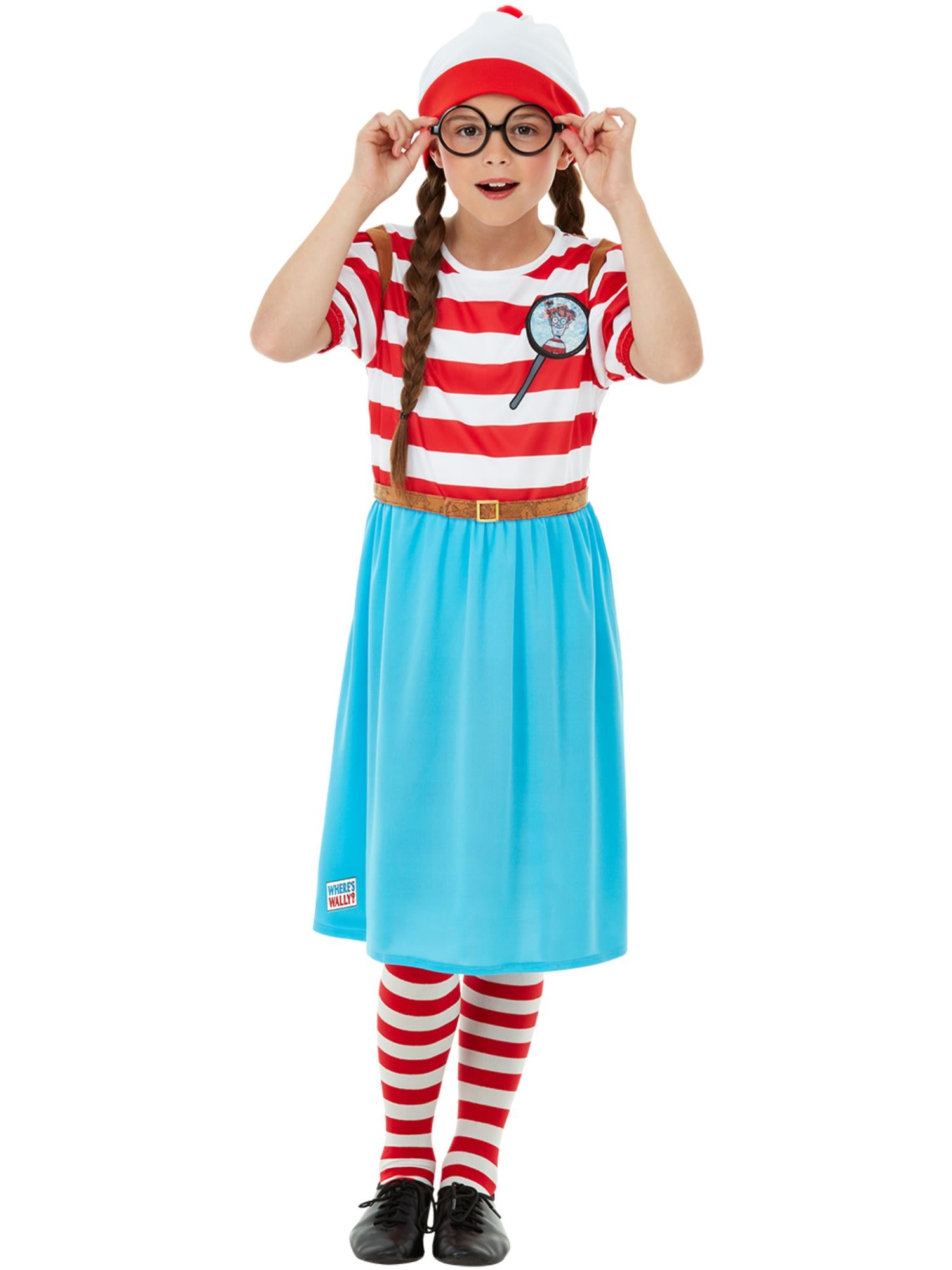 WHERE'S WALLY? WENDA DELUXE COSTUME, CHILD - Image 4