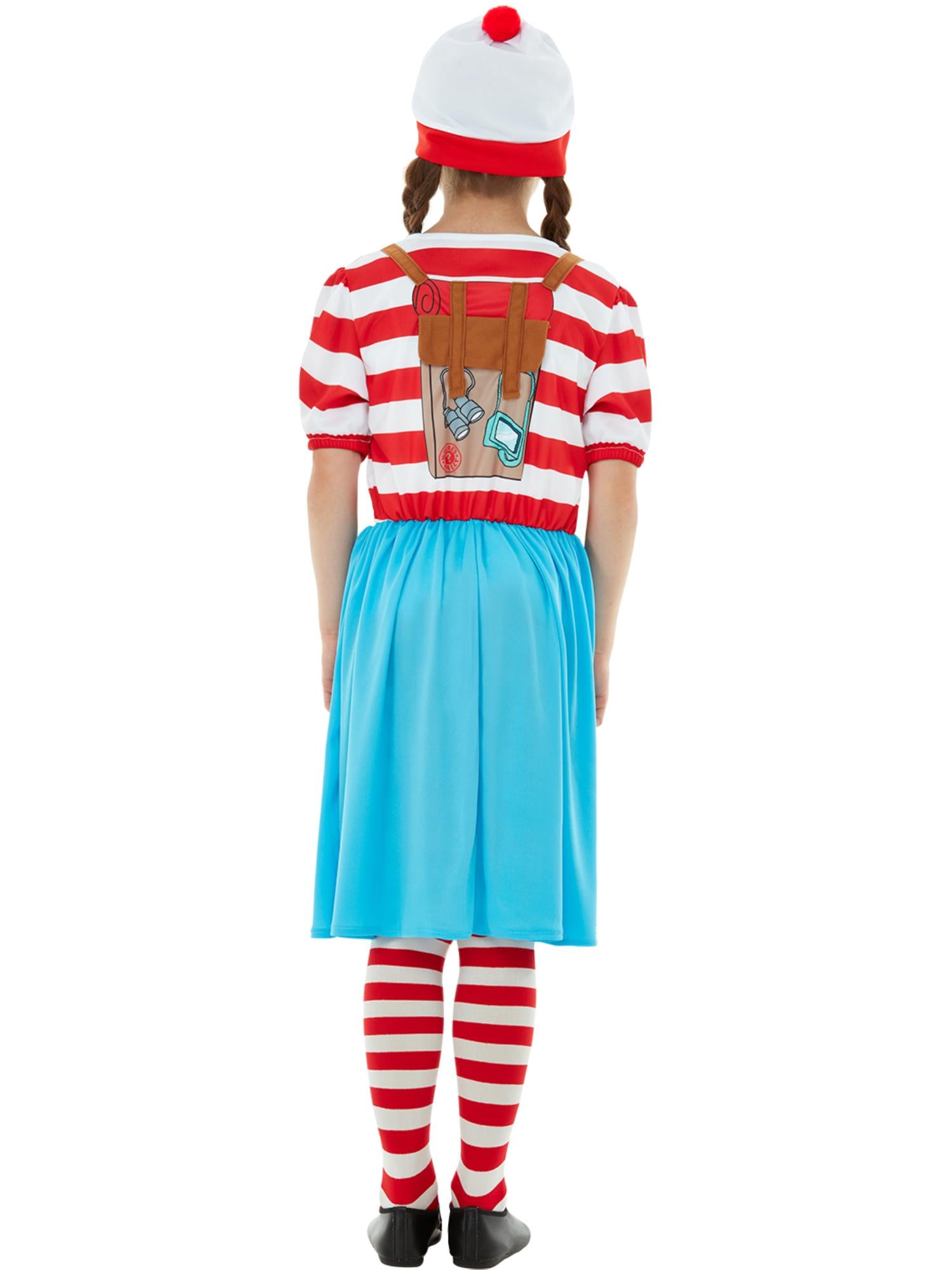 WHERE'S WALLY? WENDA DELUXE COSTUME, CHILD - Image 3