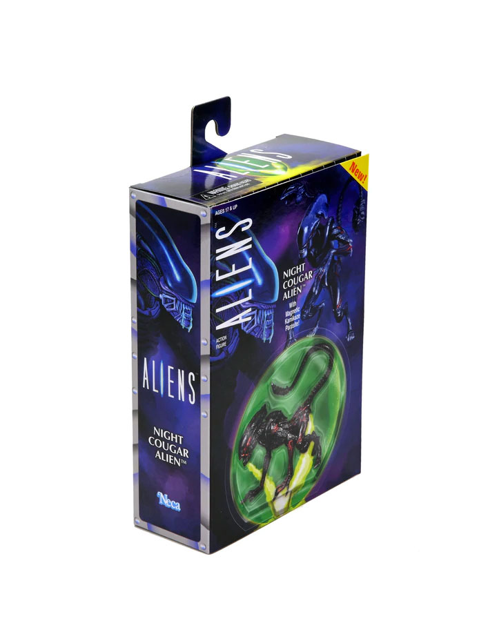 ALIENS NIGHT COUGAR KENNER TRIBUTE 7" SCALE ACTION FIGURE - Image 6