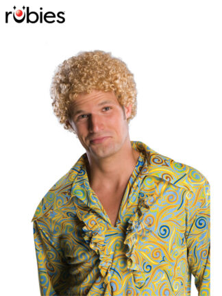 BLONDE TIGHT AFRO WIG - ADULT