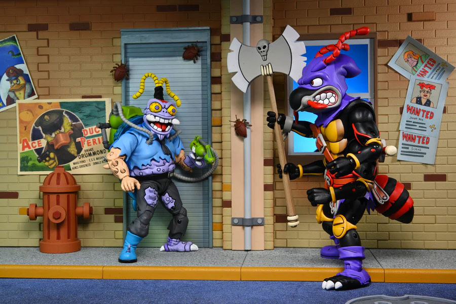 TMNT ANTRAX & SCUMBUG 2 PACK 7" SCALE ACTION FIGURES - Image 4